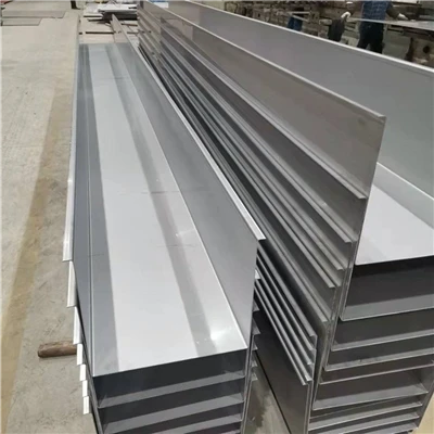 RVS dakgoten voor staalconstructies